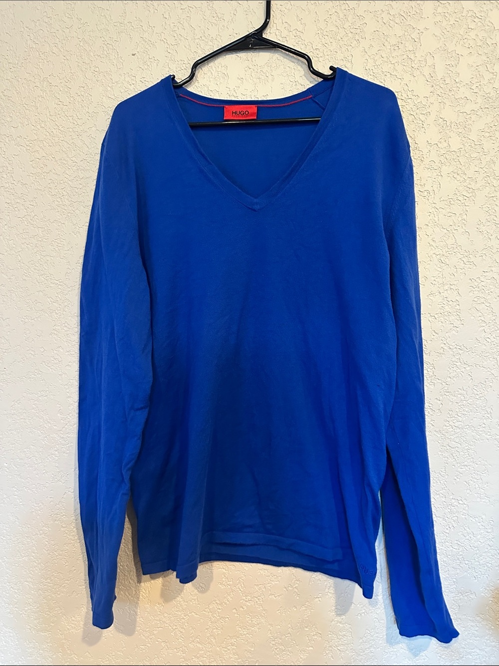 Hugo Boss Men's V-Neck Sweater Red Label